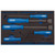 Draper 63497 Scraper and Remover Set in 1/4 Drawer EVA Insert Tray (5 Piece)