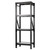 Bunker 32486 21 Piece Modular 4 Tier Racking with Stainless Steel Shelving, 750mm