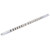 Draper 50579 Retaining Bar, 3/8" Sq. Dr., 415mm, 16 Clips