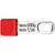 KNIPEX 25154 00 62 10 TR TetheredTool Clips Red (10 Pieces), 30mm