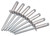 Draper 14012 Blind Rivets, 4.8 x 16mm (50 Piece)