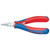 KNIPEX 27698 35 12 115 Electronics Pliers with Box Joint with Multi-Component Grips, 115mm
