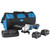 D20 99734 20V Brushless Grinder, 115mm, 2 x 3.0Ah Batteries, 1 x Twin Charger, 1 x Bag