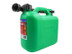 Faithfull Plastic Fuel Can Green 5 litre