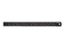 Faithfull Matt Black Stainless Steel Measuring Rule 300mm