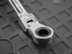 Faithfull Ratchet Combination Spanner Flex Head CV 10mm