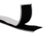 Faithfull Hook & Loop Self Adhesive Tape Black 20mm x 1m