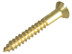 ForgeFix FPCSK11210BR Wood Screw Slotted CSK Brass 1.1/2in x 10 ForgePack 8