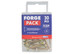 ForgeFix FPMPS430Y Multi-Purpose Pozi Compatible Screw CSK ST ZYP 4.0 x 30mm Forge Pack 30 - FORFPMP430Y - image 3