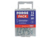 ForgeFix FPMPS450ZP Multi-Purpose Pozi Compatible Screw CSK ST ZP 4.0 x 50mm Forge Pack 15