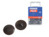 ForgeFix FPPCC1 Pozi Compatible Cover Cap Dark Brown No.6-8 Forge Pack 50