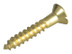 ForgeFix FPRAH18BR Wood Screw Slotted Raised Head Solid Brass 1in x 8 ForgePack 16