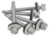 ForgeFix TFHL5545 TechFast Hex Head Roofing Screw Self-Drill Light Section 5.5 x 45mm Pack 100