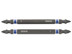 IRWIN® 1923407 Impact Double-Ended Screwdriver Bits Pozi PZ1 100mm (Pack 2) - IRW1923407 - main image