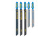 Irwin IW1014501 HCS/HSS T-Shank Jigsaw Blade Set, 5 Piece
