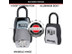 Master Lock 5400EURD 5400E Portable Shackled Combination Key Lock Box (Up To 3 Keys)