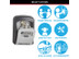 Master Lock 5401EURD 5401 Medium Select Access Key Lock Box (Up To 3 Keys) - Grey