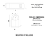 Master Lock 7804EURD Weather Tough Black Finish 40mm Padlock