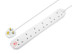 Masterplug SRG6210N-MP Surge Extension Lead 6 Gang 13A 2m SRG62N-MP