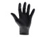 Scan KG-1101 Black Heavy-Duty Nitrile Disposable Gloves Large Size 8 (Box of 100)