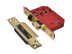 Union Y22WCS-PB-3.0 StrongBOLT 22WCS Mortice Bathroom Lock Polished Brass 81mm 3in Visi