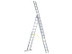 Zarges 44842 D-Rung Combination Ladder 3-Part 3 x 12 Rungs