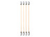 DEWALT Cargo DXBC300364EU Bungee Cord 91cm (36in) 4 Piece – view 1