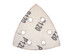Starrett KSSO-012P00-12 Multi-tool Sandpaper 93mm x 120G Pack of 12 – view 1