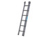 Zarges 402626 Everest Square-Rung Extension Ladder 2-Part 2 x 6
