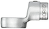 Gedore 1211714 8797-18 Slip-on ring spanner open 16 Z, 18 mm – view 1