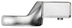 Gedore 1963708 7118-34 Rectangular open end fitting SE 14x18 34 mm – view 1