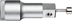 Gedore 2697920 1990 M Extension 1/2" with magnet