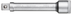 Gedore 6143780 1990-3 Extension 1/2" 76 mm – view 1