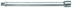 Gedore 6143780 1990-3 Extension 1/2" 76 mm – view 3
