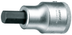 Gedore 6275930 IN 32 17 Screwdriver bit 3/4" hexagon socket 17 mm