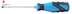 Gedore 2824108 2154SK 6,5-150 3C-Screwdriver with striking cap SC 6,5mm, 150mm – view 1