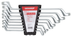 Gedore 3300928 R01105012 double ring spanner set a/f 6-32 mm 12 pieces
