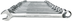 Gedore 6012840 1 B-0112 Combination spanner set 12 pieces 6-19 mm