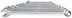 Gedore 6104960 7 XL-0111 Combination spanner set, extra long, 11 pieces 8-22 mm