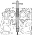 Gedore 2917459 KL-0186-50 B Cleaning Tool for Injector Nozzle Seat