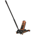 Sealey 3040AO Premier Low Profile Trolley Jack with Rocket Lift 3 Tonne - Orange