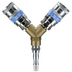 PCL AC55 Twin Coupling Y-Adaptor