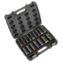 Sealey AK58170M Premier Lock-On Deep Impact Socket Set 1/2"Sq Drive 16pc