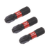 Sealey AK8209 Premier Pozi Impact Power Tool Bits #3 x 25mm 3pc