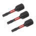 Sealey AK8215 Premier TRX-Star* Impact Power Tool Bits T10 x 25mm 3pc