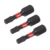 Sealey AK8217 Premier TRX-Star* Impact Power Tool Bits T20 x 25mm 3pc