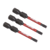 Sealey AK8241 Premier TRX-Star* Impact Power Tool Bits T15 x 50mm 3pc