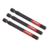 Sealey AK8264 Premier Hex Impact Power Tool Bits 6 x 75mm 3pc