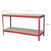 Sealey AP1535 Steel Workbench with Wooden Top 1.53m