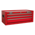 Sealey AP223 American Pro Mid-Box Tool Chest 3 Drawer - Red